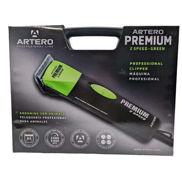 Отзывы покупателей на Машинка для груминга Artero Premium 2 Speed Green - 2