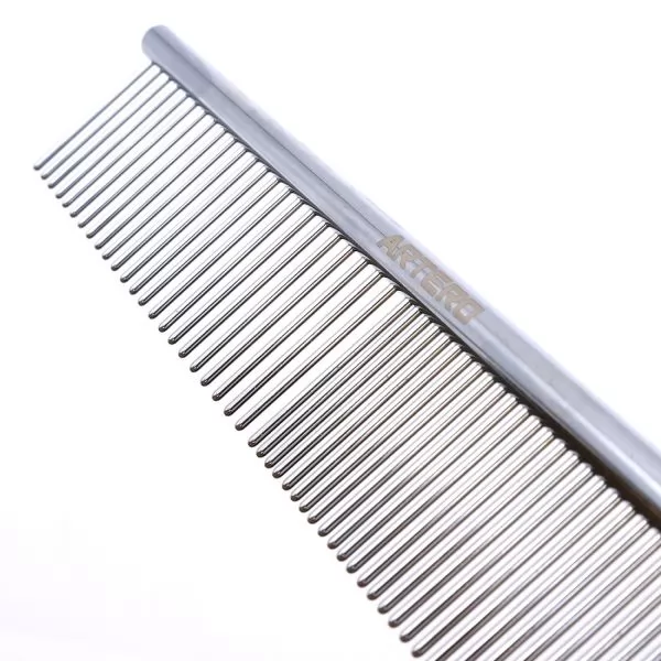 Отзывы покупателей на Металлический гребень для животных Artero Double comb – mini 16 см. - 4