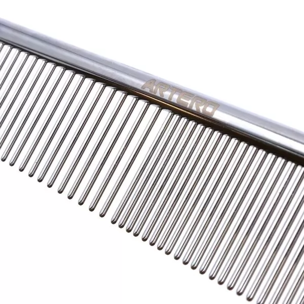 Отзывы покупателей на Металлический гребень для животных Artero Double comb – mini 16 см. - 5