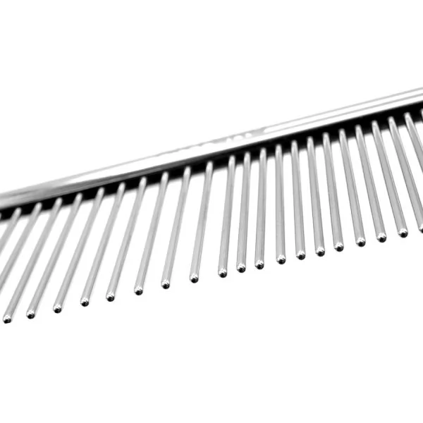 Комбинированный металлический гребень для животных Artero Long-Tooth Comb 18 см. - Все фото. - 4