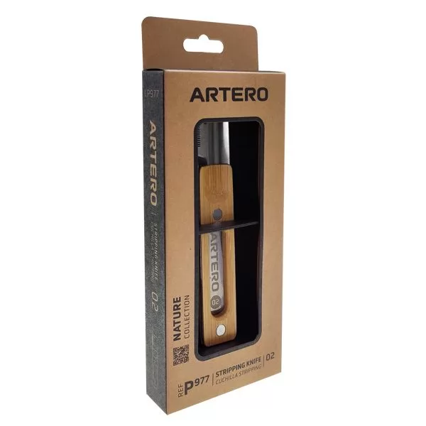 Нож для тримминга собак Artero 02 Stripping Knife Nature Collection на 23 зубца - Все фото. - 6