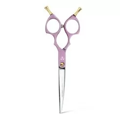 Фото Изогнутые ножницы для стрижки собак Artero Fusion Curvy Shears Pink 6 дюймов - 2