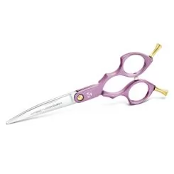 Фото Изогнутые ножницы для стрижки собак Artero Fusion Curvy Shears Pink 6 дюймов - 7