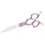 Изогнутые ножницы для стрижки собак Artero Fusion Curvy Shears Pink 6 дюймов - 7