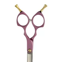Фото Изогнутые ножницы для стрижки собак Artero Fusion Curvy Shears Pink 7 дюймов - 5