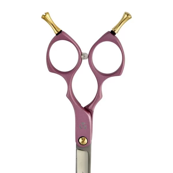 Изогнутые ножницы для стрижки собак Artero Fusion Curvy Shears Pink 7 дюймов - Все фото. - 5