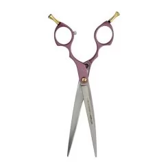 Фото Изогнутые ножницы для стрижки собак Artero Fusion Curvy Shears Pink 7 дюймов - 8
